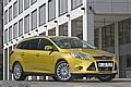 Die 3. Generation des Ford Focus Turnier ist am Start. Einstiegspreis: 18.650 Euro. Dafür gibt's einen 1,6-Liter-Ti-VCT-Benziner mit 77kW/105 PS. Foto: Ford/Auto-Reporter.NET